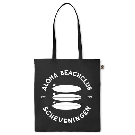 Aloha Label Aloha Beachclub Scheveningen 3 Boards Linnen Tas Zwart
