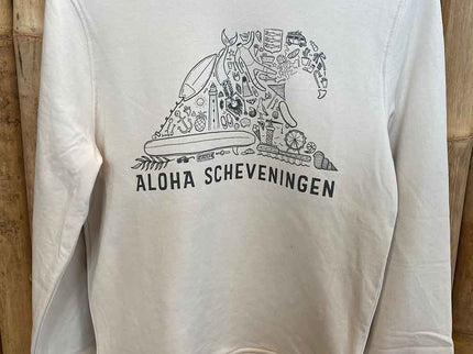 Aloha Label Aloha Crew Neck Off White Golf