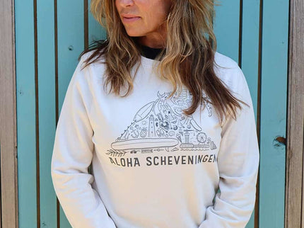 Aloha Label Aloha Crew Neck Off White Golf