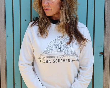 Aloha Label Aloha Crew Neck Off White Golf