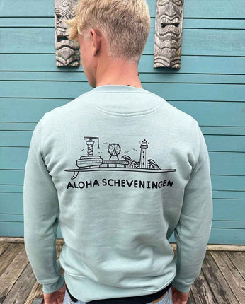 Aloha Label Aloha Crew Neck Pier Jade Green