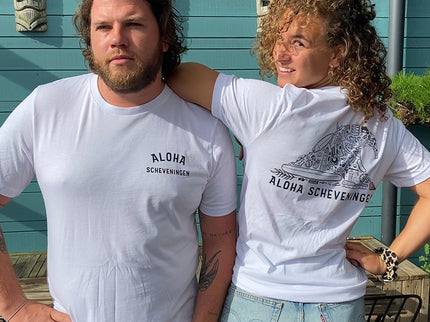 Aloha Label Aloha Golf T-Shirt Wit Unisex