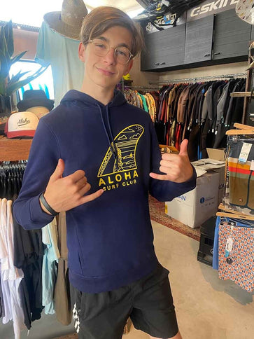 Aloha Label Aloha  Hooded Surf Club