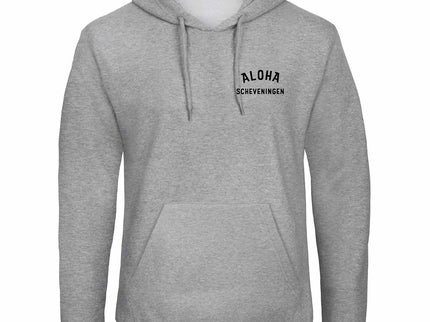 Aloha Label Aloha Hoodie Tiki Heather Grey