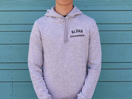 Aloha Label Aloha Hoodie Tiki Heather Grey