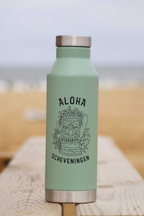Aloha Label Aloha Mizu Insulated Bottle Sage