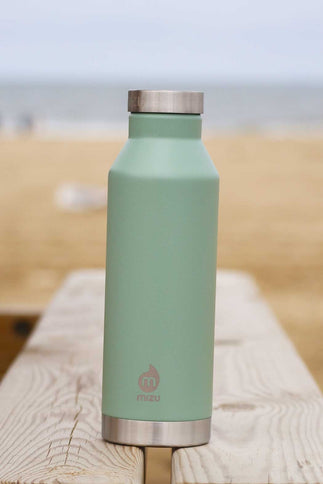Aloha Label Aloha Mizu Insulated Bottle Sage