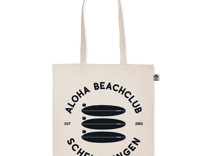 Aloha Label Aloha Scheveningen 3 Boards Linnen Tas Offwhite