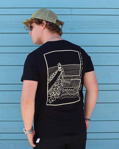 Aloha Label Aloha Skiffa T-Shirt Black