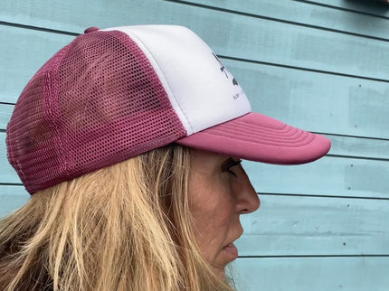 Aloha Label Aloha Trucker Cap Burgundy