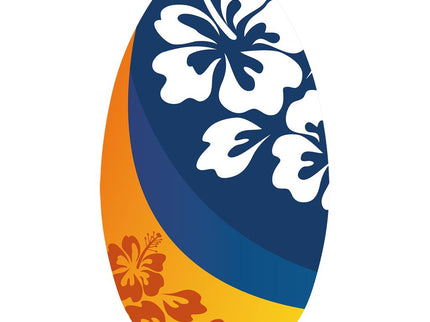 Aloha Label Skimboard Flower Blue/Orange 94cm