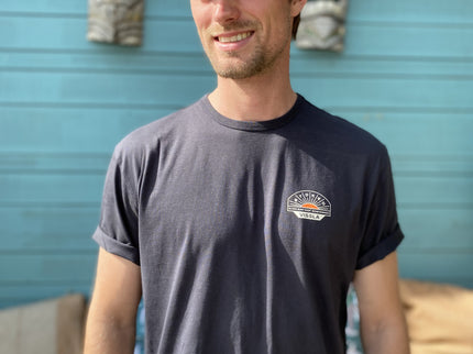 Aloha Label Vissla X Aloha Unisex Destination SS Tee Phantom