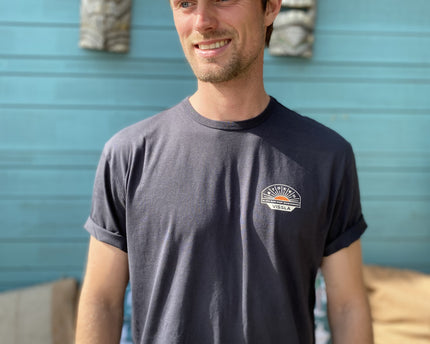 Aloha Label Vissla X Aloha Unisex Destination SS Tee Phantom