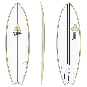 AlohaSurf Torq 6'2 Channel Islands Pod Mod - Futures - Sand Rail