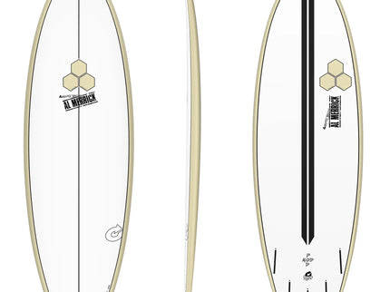 AlohaSurf Torq 6'2 Channel Islands Pod Mod - Futures - Sand Rail