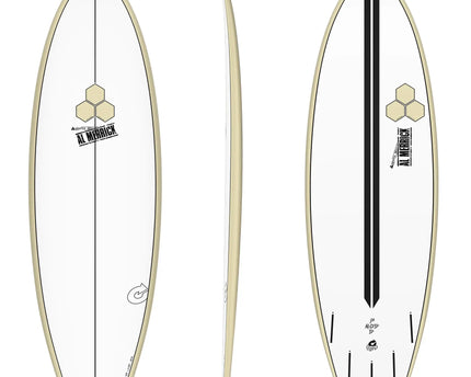 AlohaSurf Torq 6'2 Channel Islands Pod Mod - Futures - Sand Rail