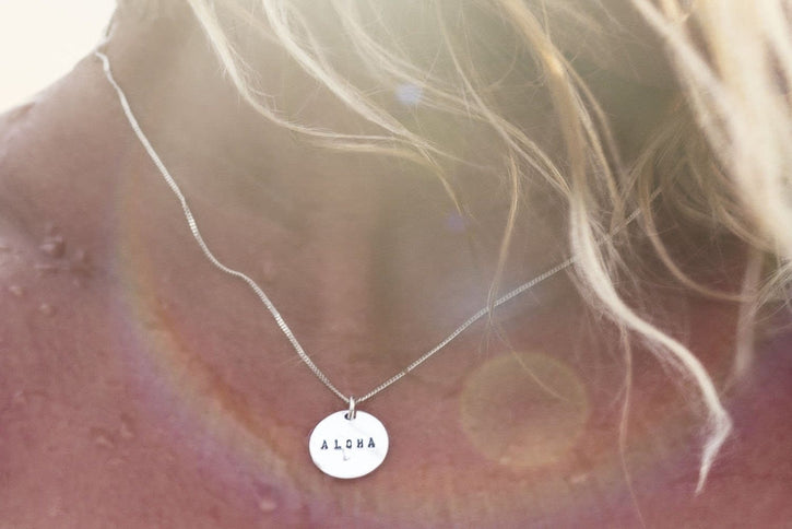 At Aloha At Aloha Aloha Round Ketting