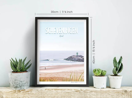 Awesome Maps Awesome Maps Dream Spot Poster Scheveningen Zuid