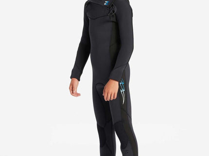 Billabong Billabong 5/4 Absolute Hooded Kinder Wetsuit - Blue Fade