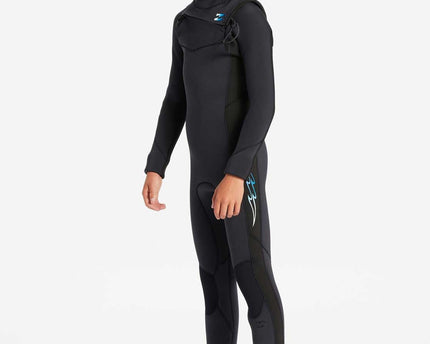 Billabong Billabong 5/4 Absolute Hooded Kinder Wetsuit - Blue Fade