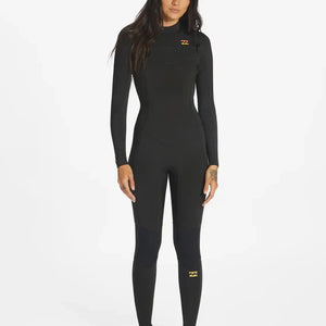 Billabong Billabong 5/4 Dames Synergy Wetsuit Wild Black