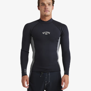 Billabong Billabong Absolute Natural 1mm Heren LS Neopreen Top Alloy