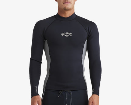 Billabong Billabong Absolute Natural 1mm Heren LS Neopreen Top Alloy