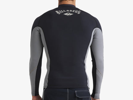 Billabong Billabong Absolute Natural 1mm Heren LS Neopreen Top Alloy