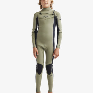 Billabong Billabong Absolute Natural 3/2 Kinder Wetsuit Military