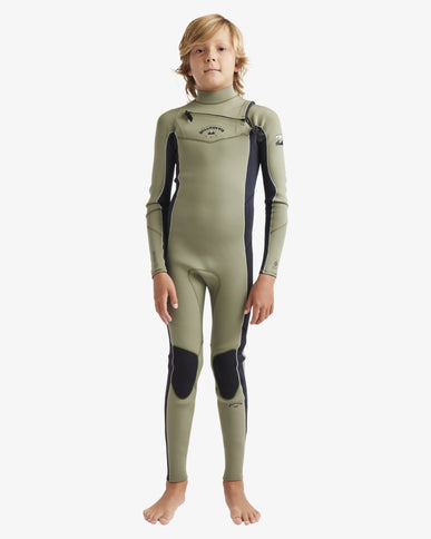 Billabong Billabong Absolute Natural 3/2 Kinder Wetsuit Military