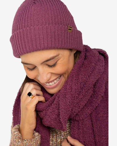 Billabong Billabong Alta Rib Beanie Blackberry
