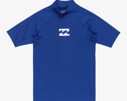 Billabong Billabong Boys Waves All Day S/S Lycra Dark Cobalt