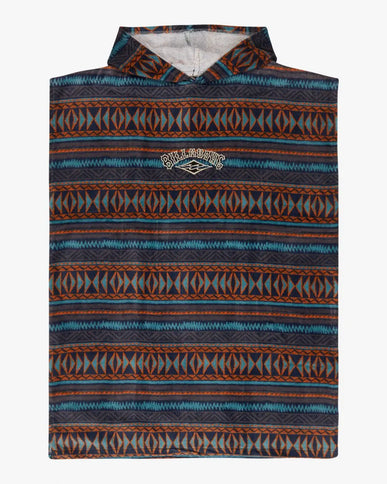 Billabong Billabong Boysed Kinder Surf Poncho Charcoal Grey
