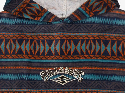 Billabong Billabong Boysed Kinder Surf Poncho Charcoal Grey