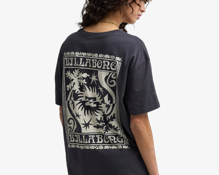 Billabong Billabong Dames Always Looking Tee Off Black