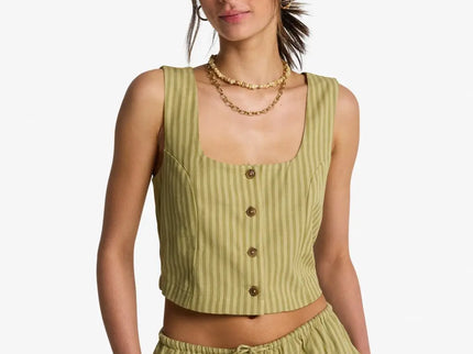 Billabong Billabong Dames Another Wave Vest Top Cedar