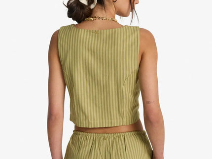 Billabong Billabong Dames Another Wave Vest Top Cedar