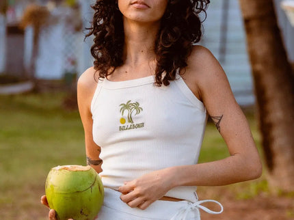 Billabong Billabong Dames Day Trip Forever Tank Top White Cap