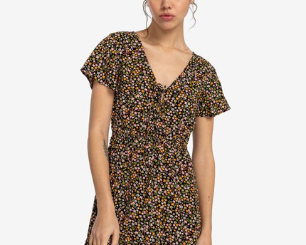 Billabong Billabong Dames Day Trippin Mini Dress Black Sands