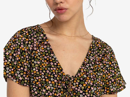 Billabong Billabong Dames Day Trippin Mini Dress Black Sands