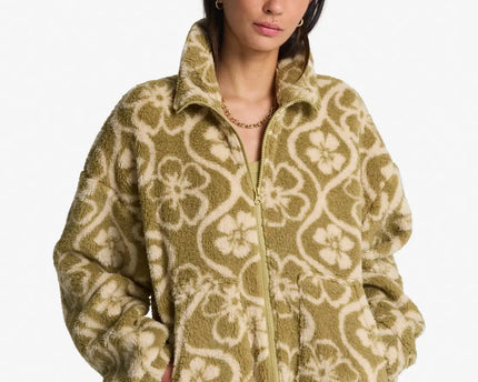 Billabong Billabong Dames First Light Fleece Cactus Green