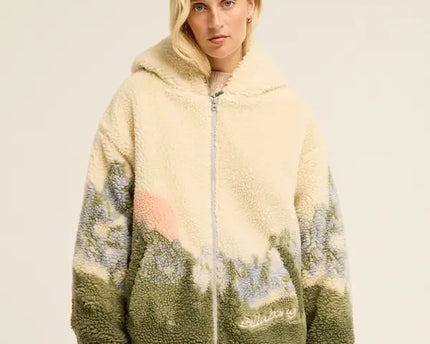 Billabong Billabong Dames Fun Call Sherpa Jacket Black