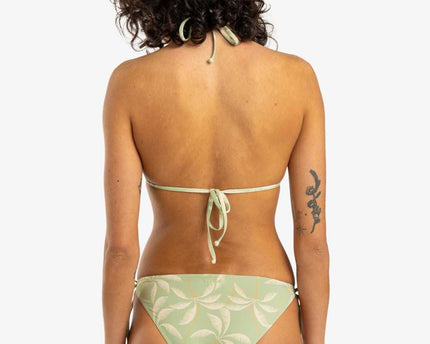 Billabong Billabong Dames Gone Tropic Tie Side Bikini Bottom Pistachio