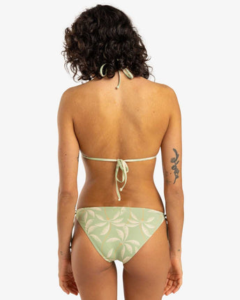 Billabong Billabong Dames Gone Tropic Tie Side Bikini Bottom Pistachio