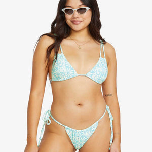 Billabong Billabong Dames Happy Dance Triangle Bikini Top Sea Spray