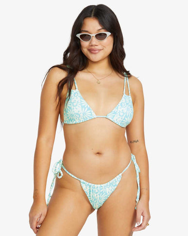 Billabong Billabong Dames Happy Dance Triangle Bikini Top Sea Spray