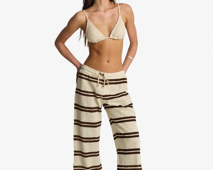 Billabong Billabong Dames Hot Stripe Pants Teak