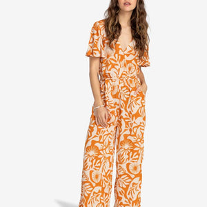 Billabong Billabong Dames I Feel Love Jumpsuit Dried Mango