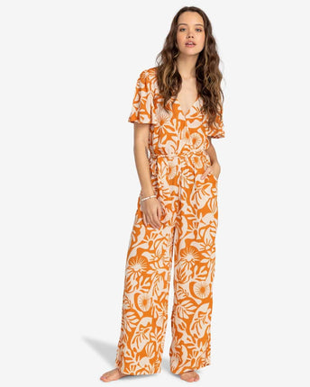 Billabong Billabong Dames I Feel Love Jumpsuit Dried Mango
