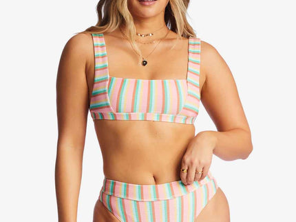 Billabong Billabong Dames Island Glow Tank Bikini Top Multi